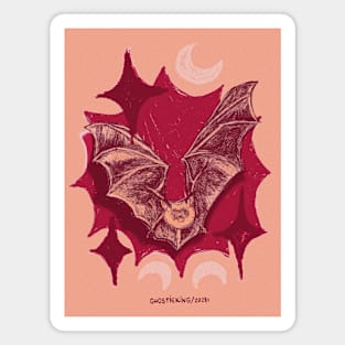 batsy batsy | cherry sky version Magnet